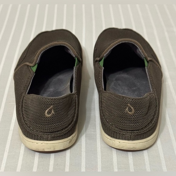Olukai Nohea Mesh Slip On Shoes Loafers Sneakers Brown Men’s Size 8 - Picture 7 of 15